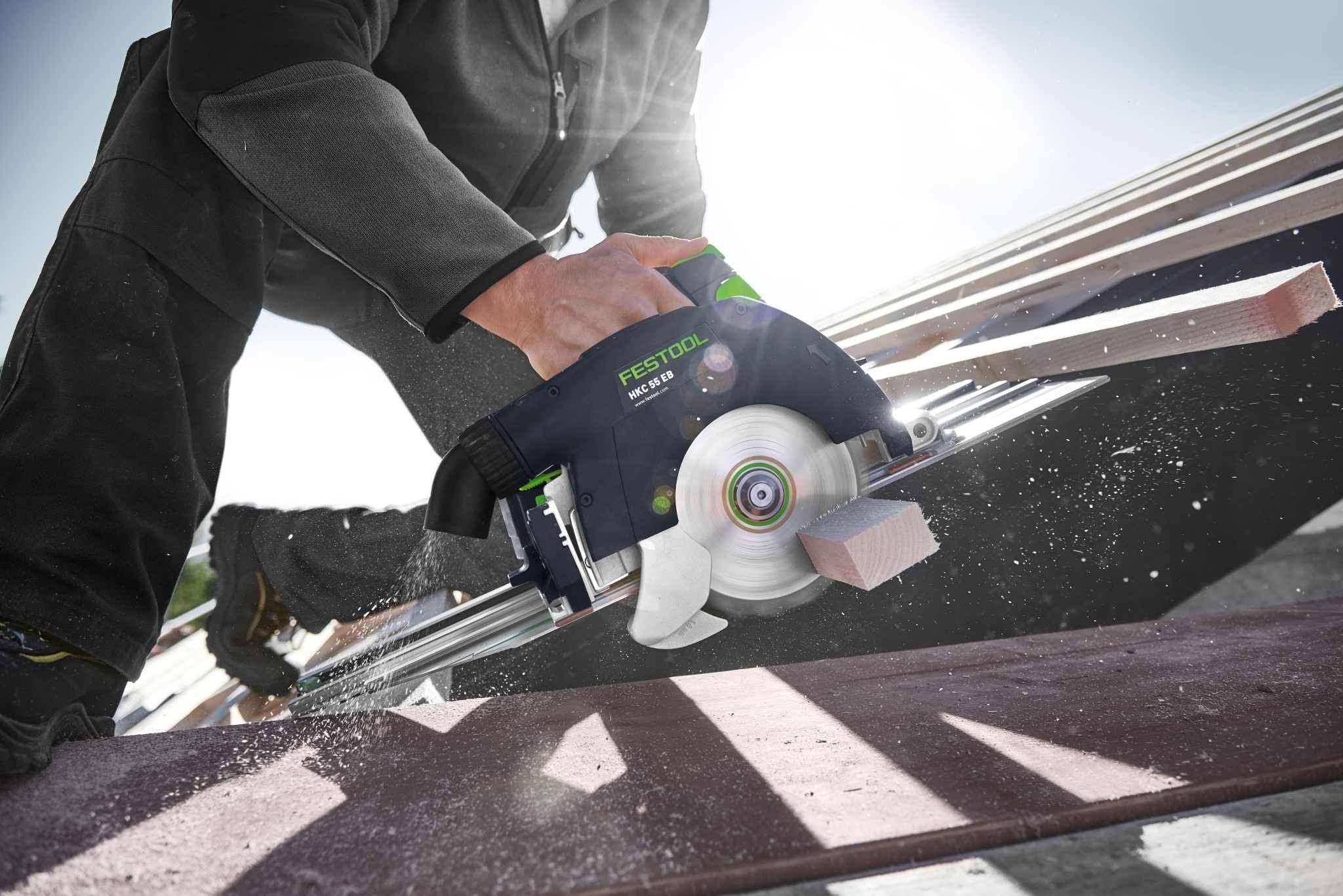 Festool 576173 HKC 55 EBI-F-Set-FSK250 Cordless Carpentry Saw