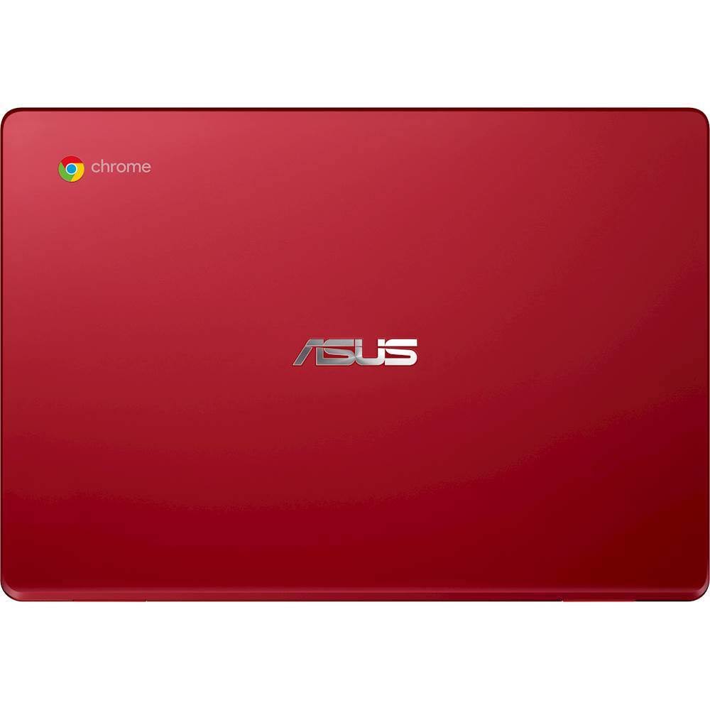 Asus - Chromebook C223NA-DH02-RD 11.6in Intel Celeron N3350 Proc