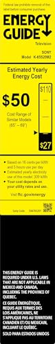 Sony BRAVIA 2 II 55 Inch 4K Ultra HD LED Smart TV with Google TV and Exclusive Features for PlayStation®5 (K-55S20M2), 2025 Model