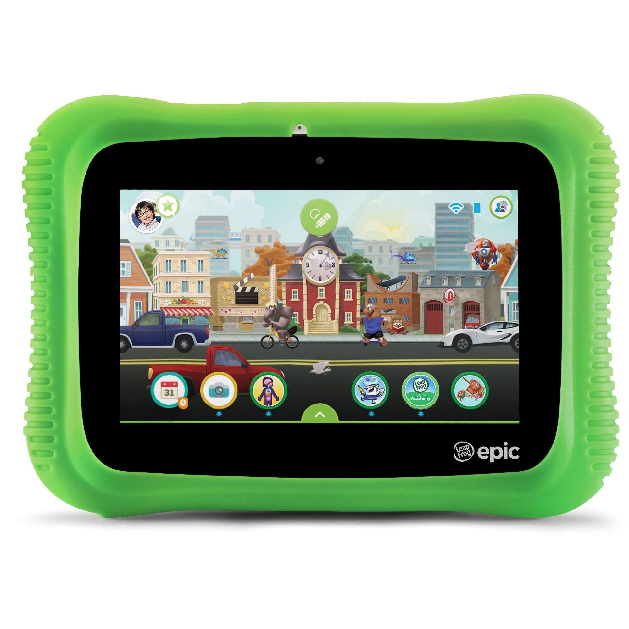 LeapFrog Epic Academy Edition Learning Tablet - 16 GB - Green - 7x22