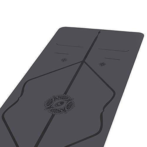 Liforme Special Yoga Mat – Free Yoga Bag Included - Patented Alignment System, Warrior-like Grip, Non-slip, Eco-friendly, Sweat-Resistant, Long, Wide, 4.2mm thick mat for comfort