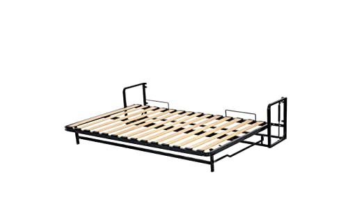 Horizontal Classic Twin 38" x 75" Wall Bed Kit, Murphy bed, Pull-Out bed, Foldaway bed, Hidden bed, Space Saving bed, Guest bed, Box bed, Cube bed, Wallbed