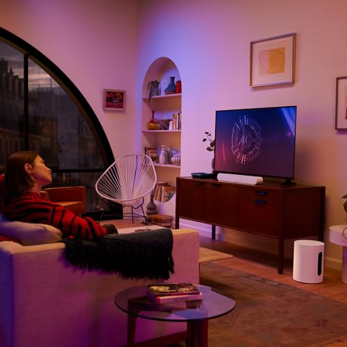 Sonos Sub Mini - Black - Compact Wireless Subwoofer