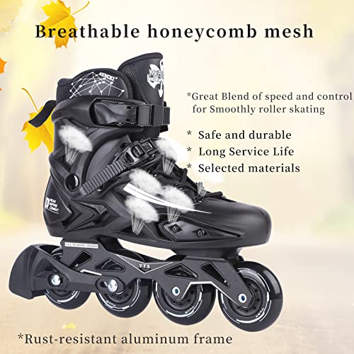 Inline Skates, High Performance Roller Skates with Washable Lining for Men Women Adult Beginners