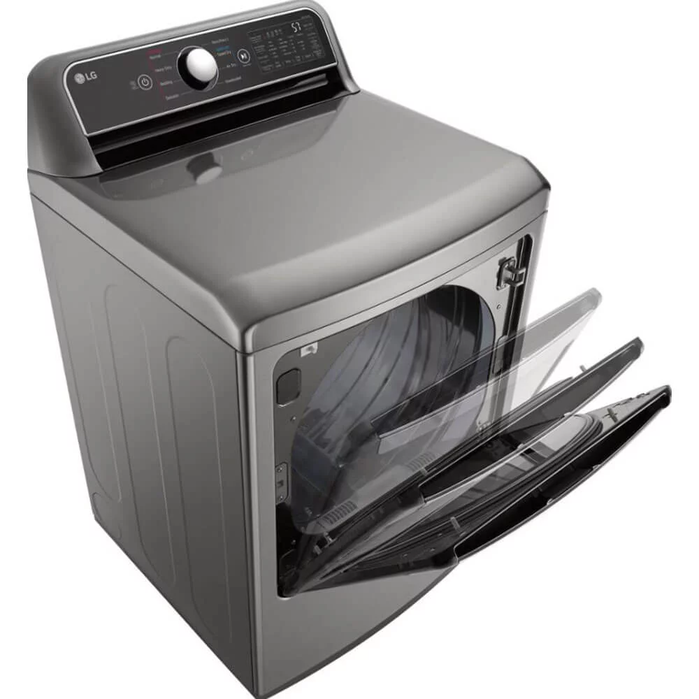 Lg Dlg7401 27" Wide 7.3 Cu. Ft. Energy Star Certified Gas Dryer - Graphite Steel