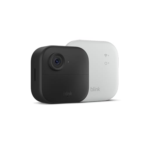 Blink Outdoor 4 XR (newest model) – two-year battery wireless camera with 4x security coverage, 1000 ft open-air range or 400 ft with typical use — 2 camera system