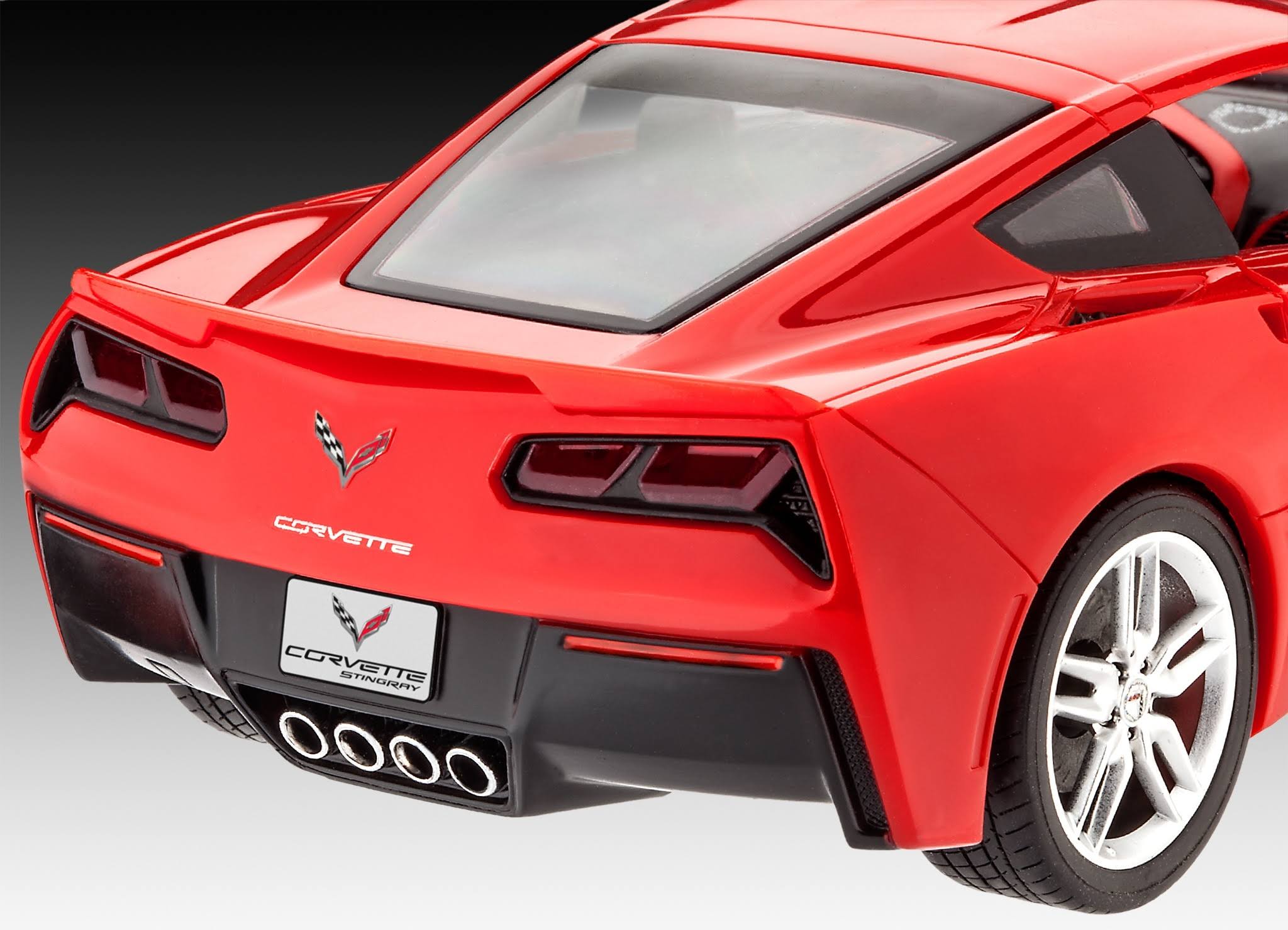 2014 Corvette Stingray C7 Car Revell Model Kit