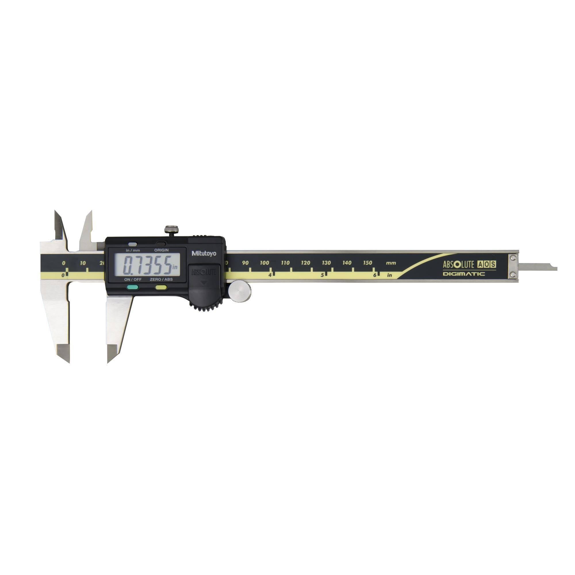 Mitutoyo Absolute Digital Caliper,0 inch to 6 inch 500-171-30