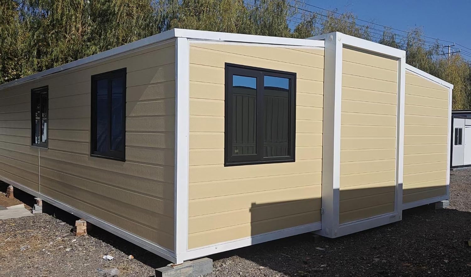 Tiny Home 20ft 40ft Folding Expandable Container House 3 Bedroom prefabrication Folding Tiny House Modular Home Expandable Container House