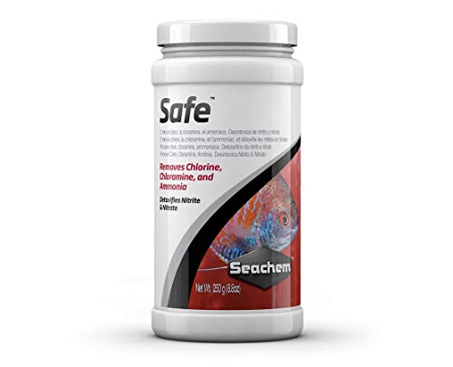 Seachem Safe Concentrated Dry Conditioner for Fresh and Salt Water, 8.8 Pound Container