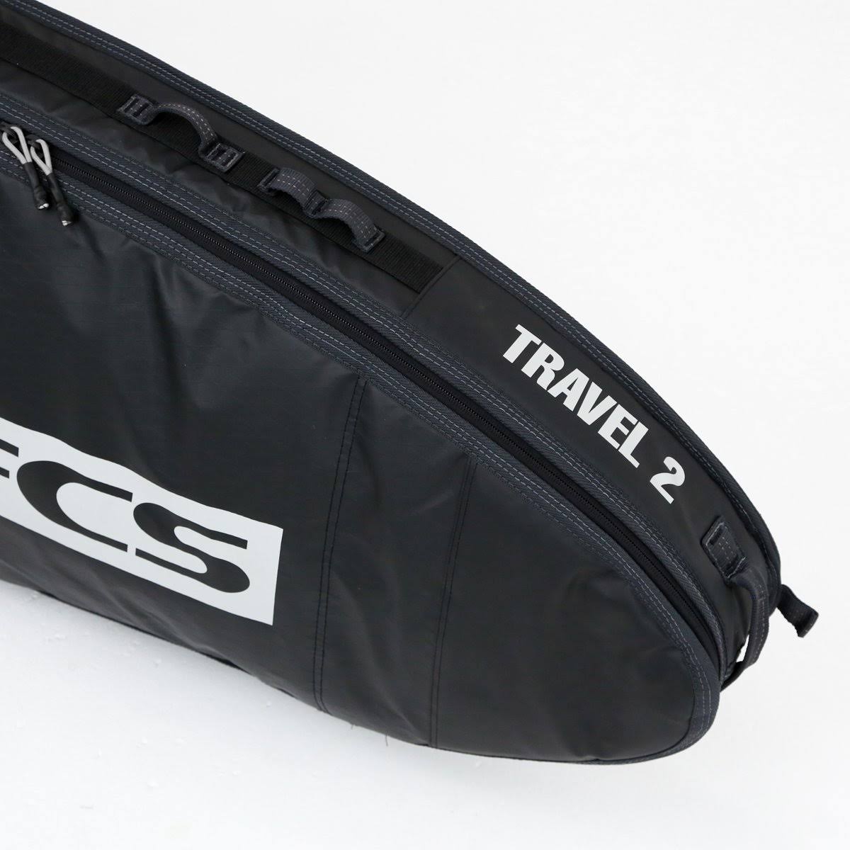 FCS Travel 2 All Purpose Surfboard Bag Black/Grey 6&3x22