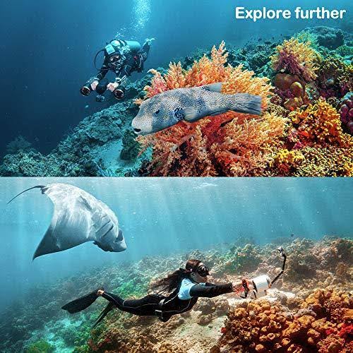 Sublue Whiteshark Mix Underwater Scooter Dual Motors, Action Camera Compatible, Water Sports Swimming Pool Scuba Diving for Kids
