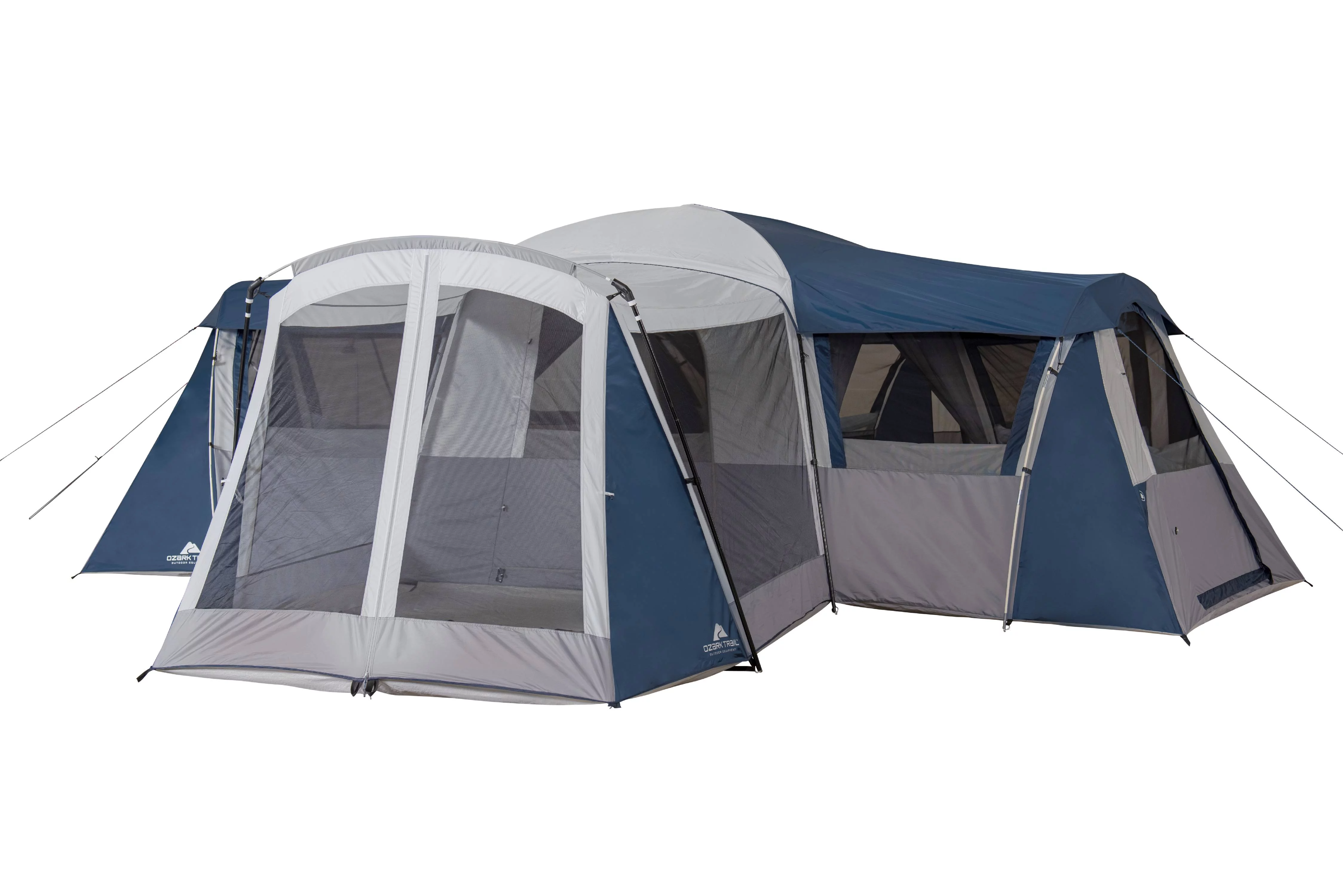 Ozark Trail Hazel Creek 20-Person Star Tent, with Screen Room