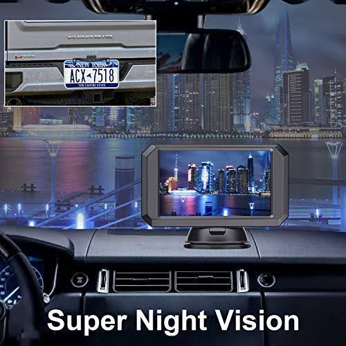 LeeKooLuu F09 Wireless Backup Camera HD 1080p 5&& Monitor Stable Digital Signal