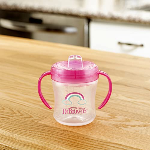 Dr. Brown's Natural Flow Anti-Colic Options+ Special Edition Pink Baby Bottle Gift Set & All-in-One Sterilizer and Dryer for Baby Bottles, Parts & Other Newborn Essentials