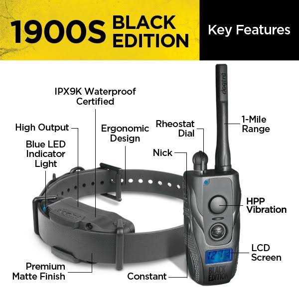 Dogtra 1900S Black Edition 1 Mile Remote Trainer - Pet Supplies online store