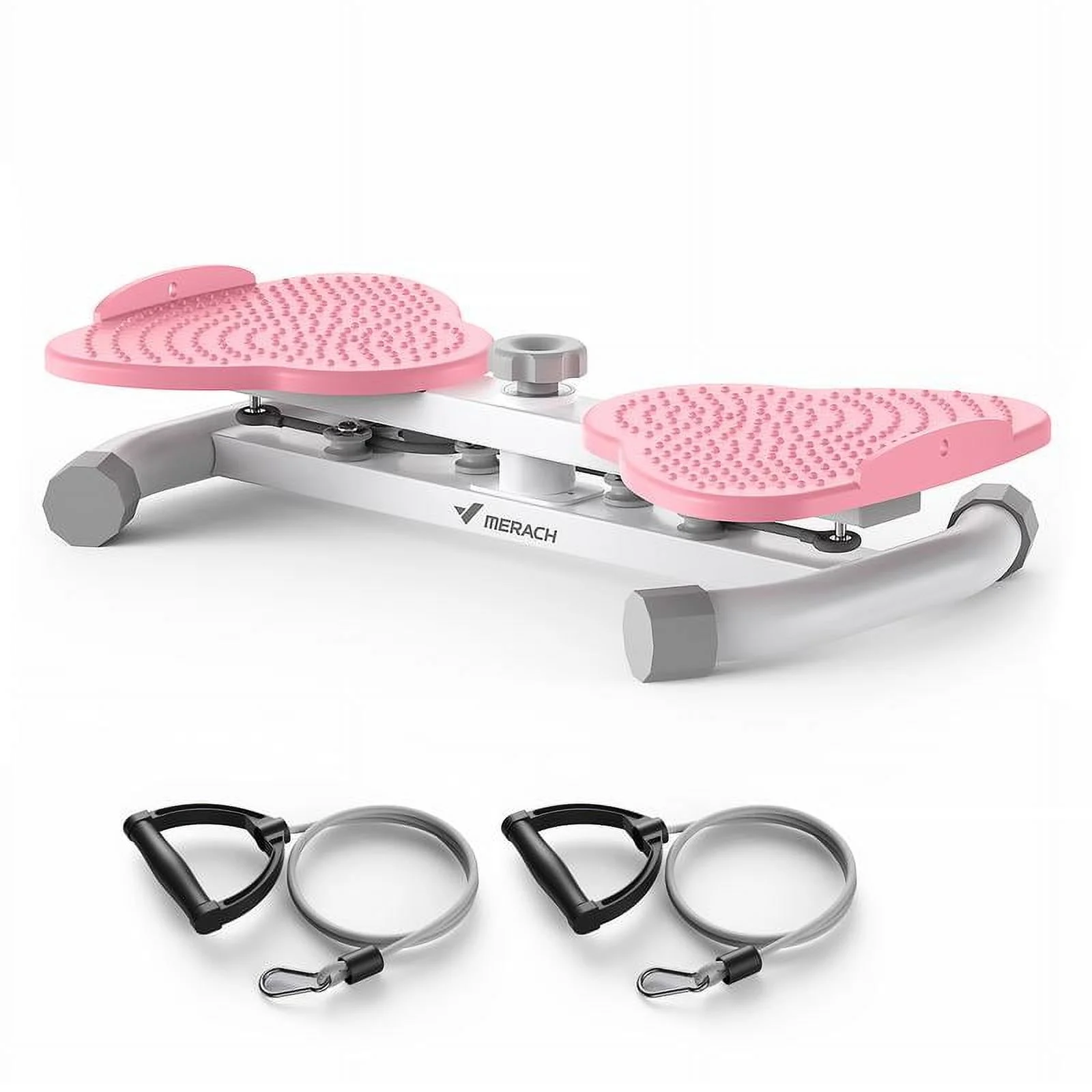 MERACH Waist twist Machine, slim waist and toned abs, 300 lbs weighing, can stand with feet apart, double non-slip, no noise use Exercise Equipment Abdominal Roller Workout