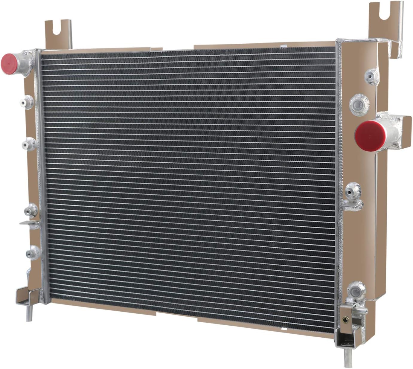 CoolingCare All Aluminum Radiator for Dodge Dakota 3.9L 5.9L/ Durango 4.7L 5.9L 2000-2003 (3ROW 48MM CORE)