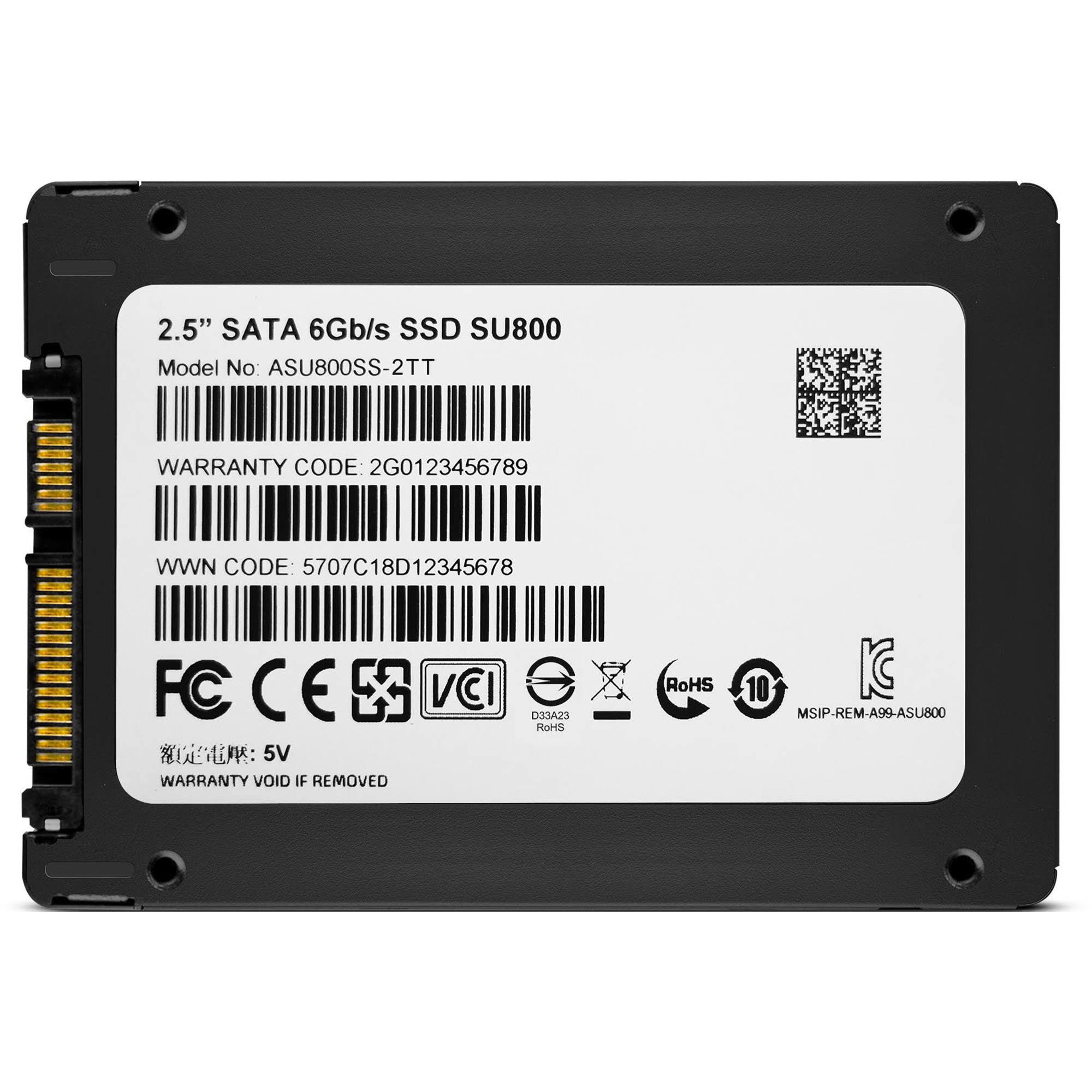 ADATA Ultimate SU800 SU800SS 2TB 2.5x22 SATA Internal Solid State Drive