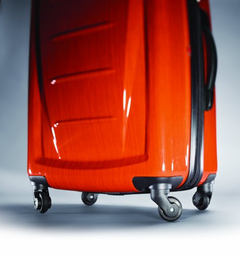 Samsonite Winfield 2 Hardside Expandable Luggage with Spinner Wheels, Brushed Anthracite, Checked-Large 28-Inch