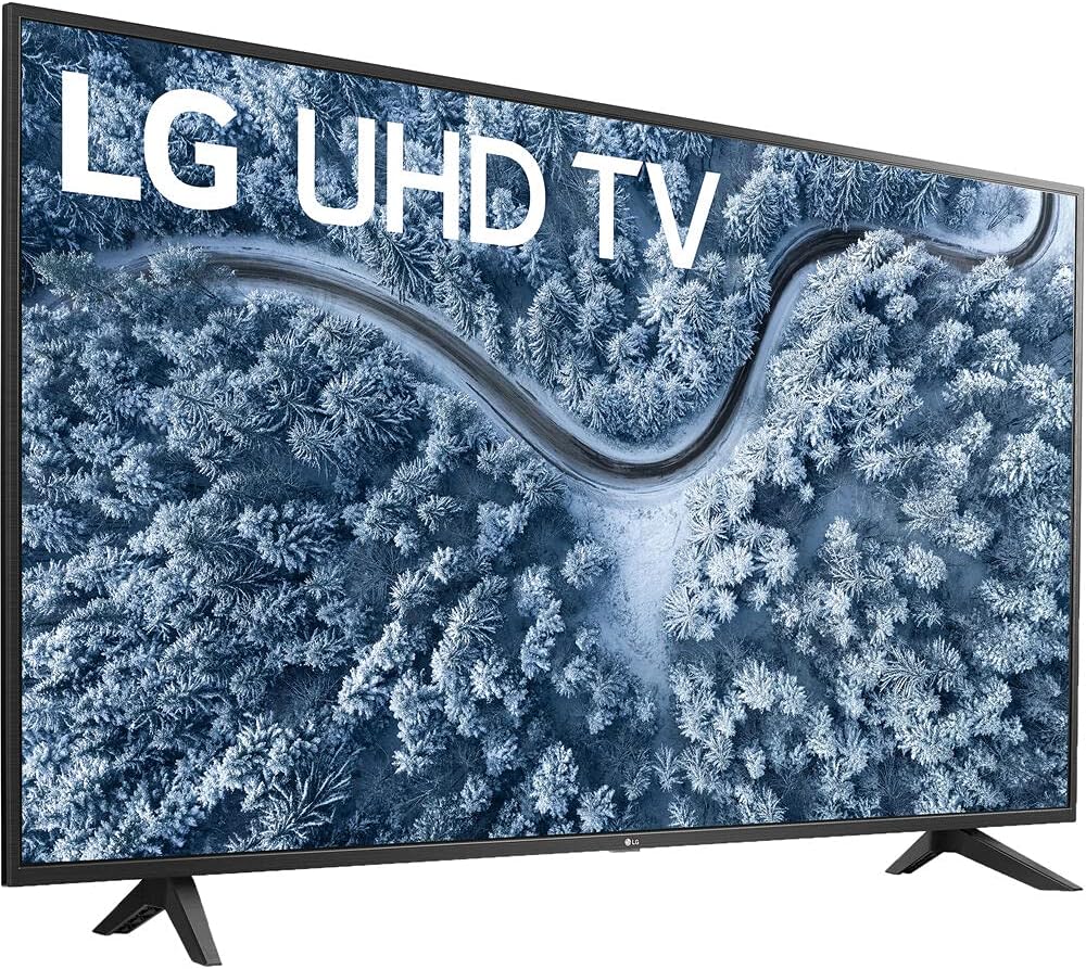 LG 65 Inch UP7000 Series 4K LED UHD Smart webOS TV (2021 Model) Bundle with Deco Gear Home Theater Soundbar with Subwoofer, Wall Mount Accessory Kit, 6FT 4K HDMI 2.0 Cables and More