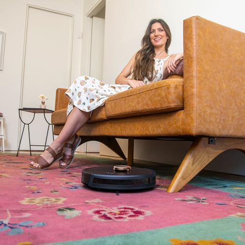 bObsweep PetHair SLAM Robot Vacuum Cleaner with Wet/Dry Mop, Advanced LiDAR Mapping with Editable Map/NoSweep Zones, Alexa/Google Compatible, Good for Pet Hair, Carpet, Hardwood and Tile