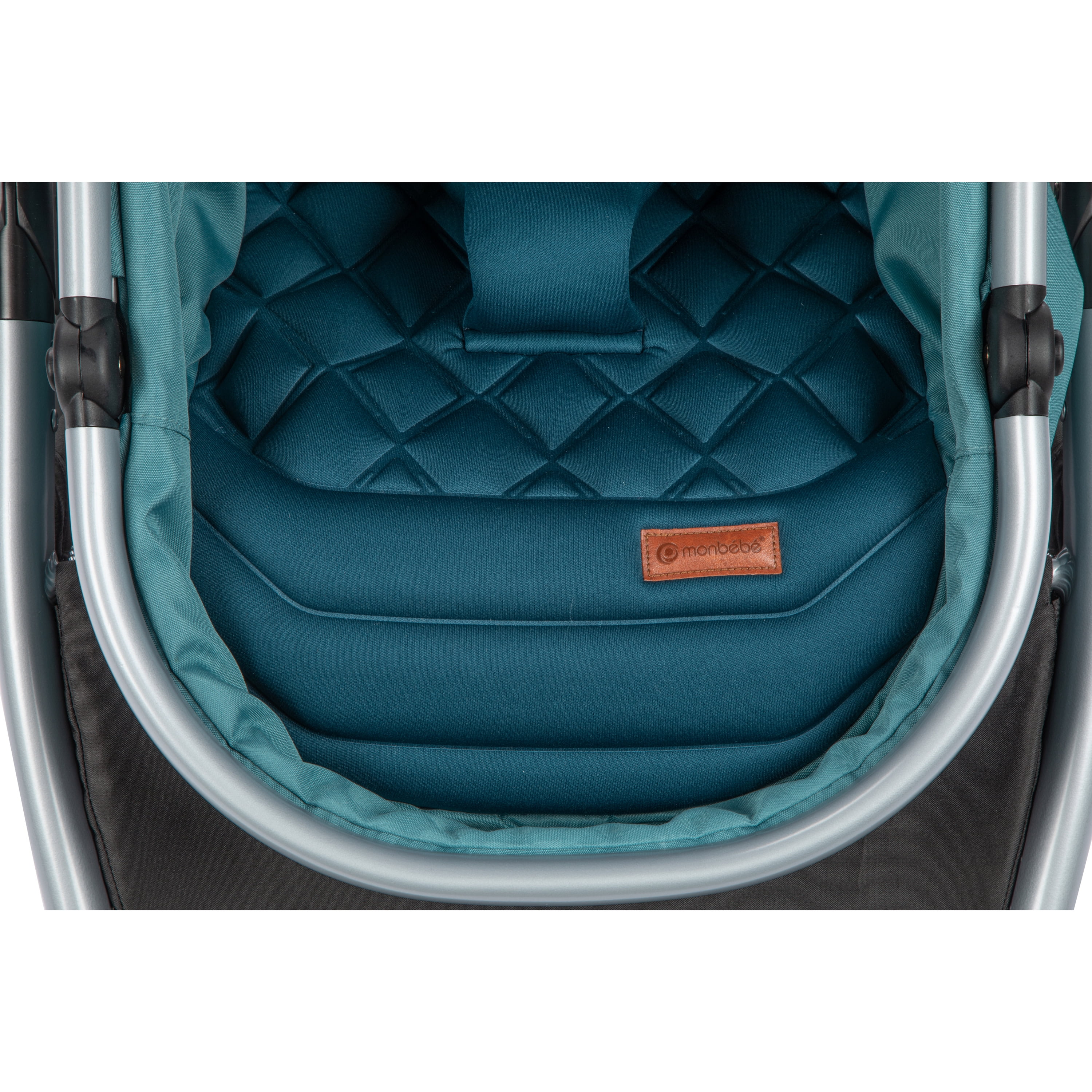 Monbebe Lynx 6 in 1 Modular Travel System Stroller and Infant Car Seat, Leaf