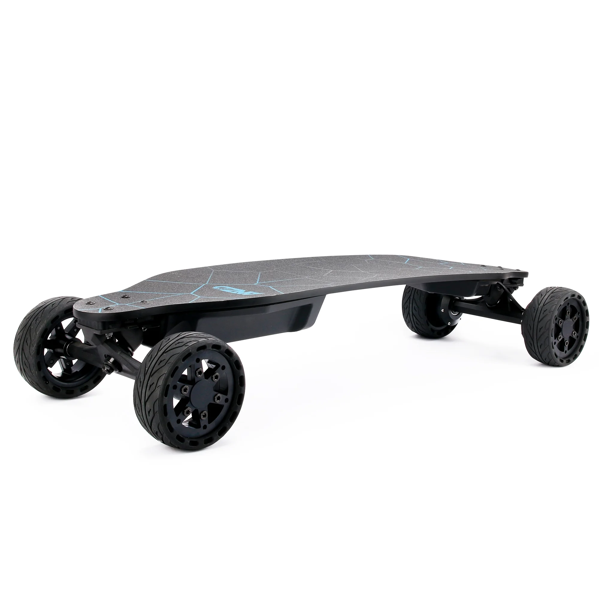 Cheelom All-Terrain Off Road Electric Skateboards Top Speed of 35 Mph 25 Miles Range 9600 Mah Battery 1000*2 Dual Motor IP55 Waterproof Carbon fiber Electric Longboard for Adults Teens