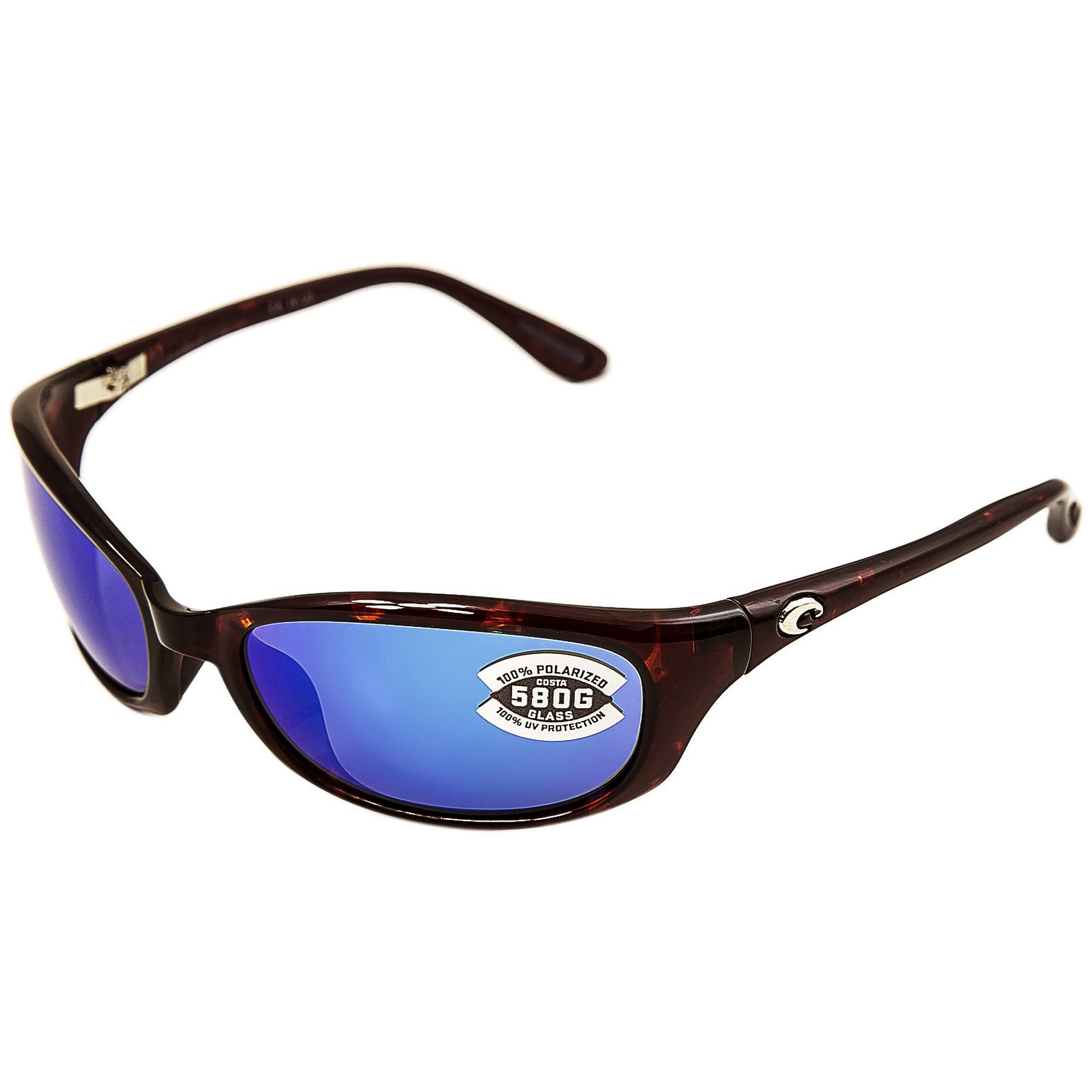 Costa Del Mar Harpoon Tortoise / Blue 580G Sunglasses
