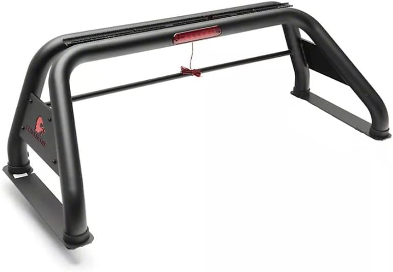 Black Horse Classic Roll Bar Compatible with 2000 to 2022 Nissan Ram Chevrolet Ford GMC Toyota Titan 3500 2500 Silverado F-150 Sierra 1500 2500 3500 Tundra XD Black RB001BK