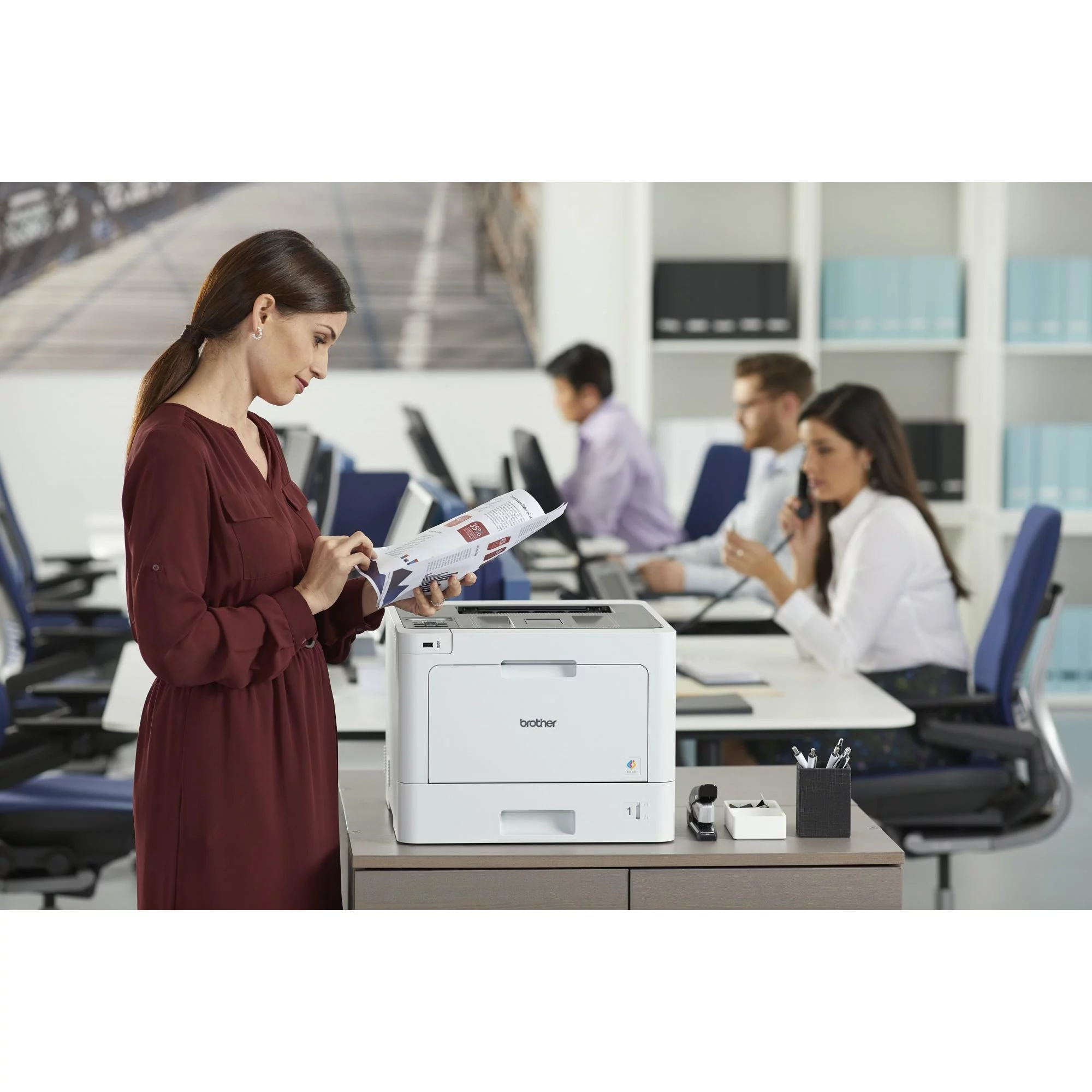Brother HL-L8260CDW Business Color Laser Printer, Duplex Printing, Flexible Wireless Networking, Mobile Device Printing, Advanced Security Features