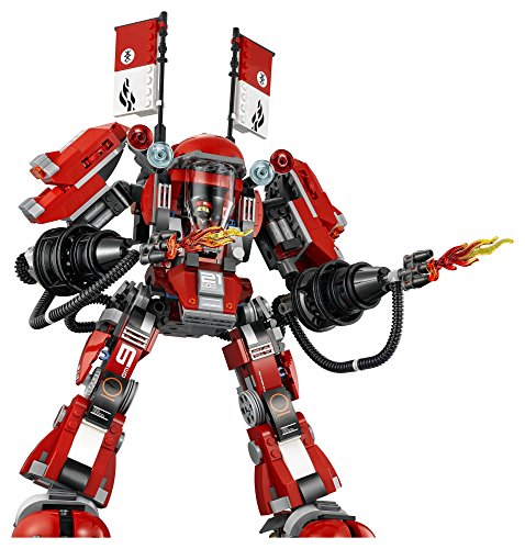 LEGO NINJAGO Movie Fire Mech 70615 Building Kit (944 Pieces)