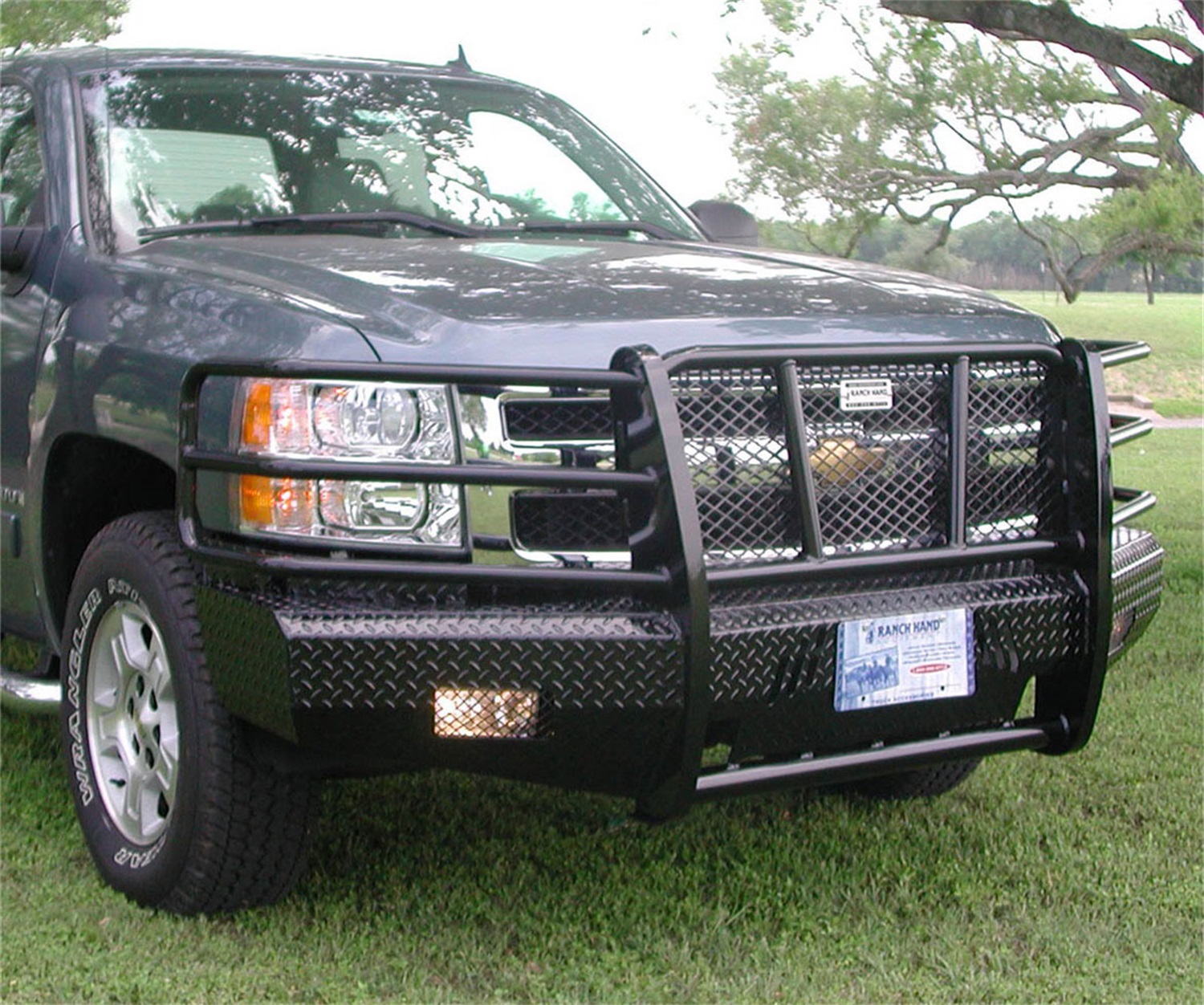 Ranch Hand FSC08HBL1 Summit Series Front Bumper Fits 07-13 Silverado 1500 Fits select: 2007-2012 CHEVROLET SILVERADO