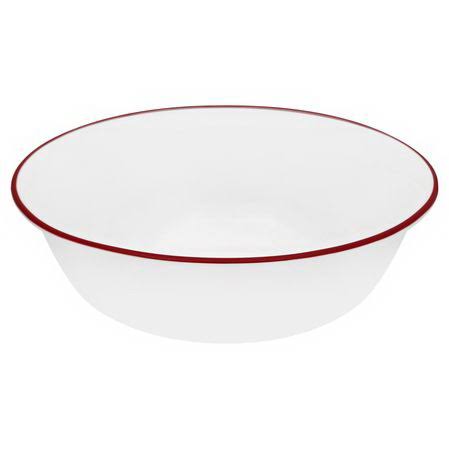 Corelle Livingware Classic Cafe Red 16-Piece Dinnerware Set