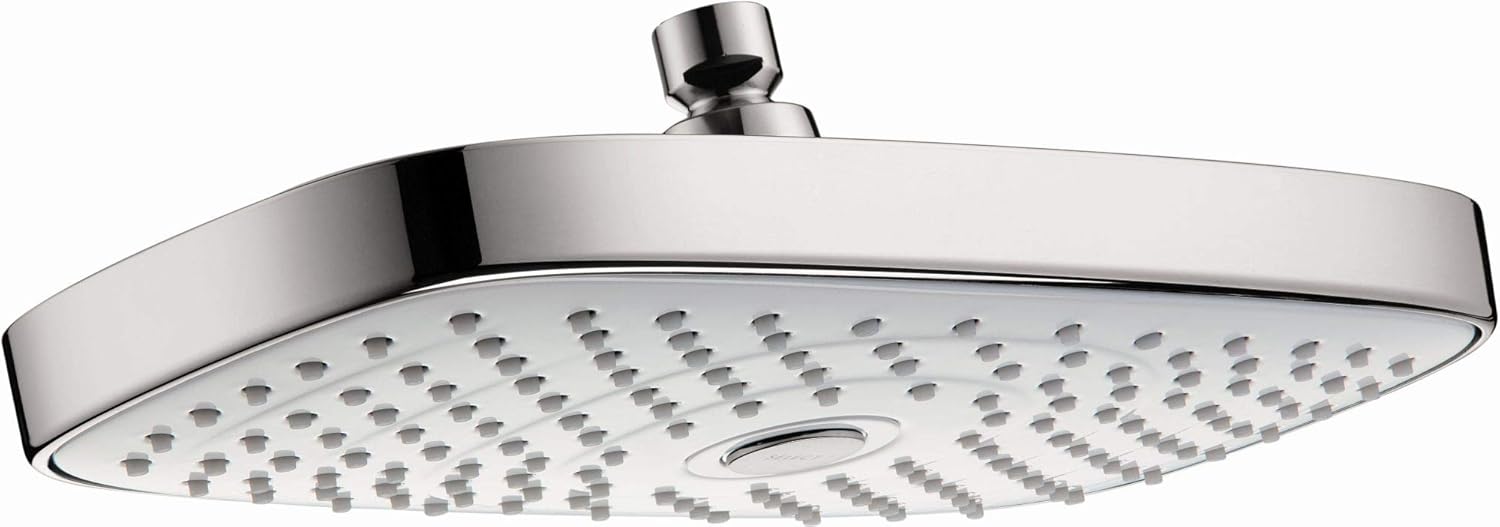 hansgrohe Raindance Select S Easy Install 6-inch Handheld Shower Head Modern 3 CaresseAir, Mix, RainAir 28588001
