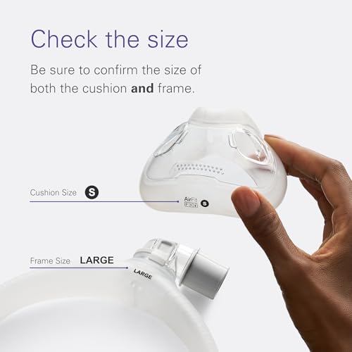 ResMed AirFit F30i Frame System - for Full-Face CPAP Mask Frame System - Replacement CPAP Accessories - Large - Without Headgear - Wide Cushion