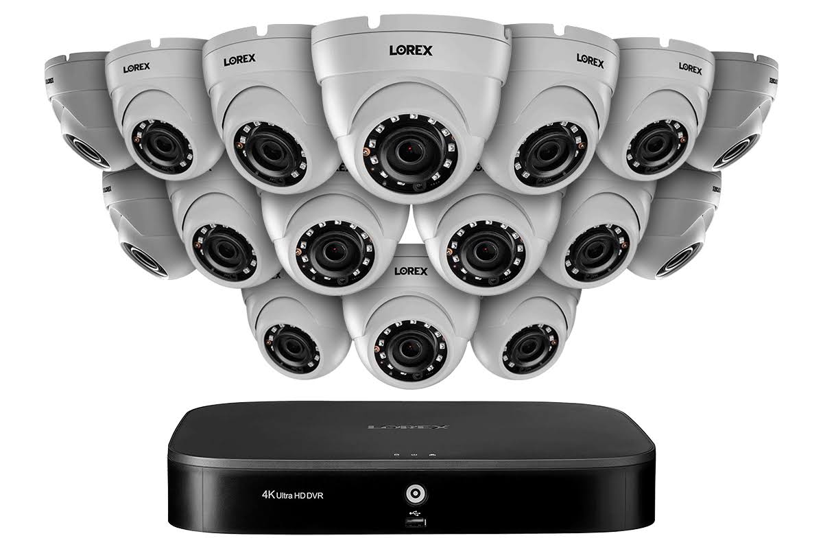 16 Dome 1080p Home HD Security Camera System Night Vision 3TB DVR MPX1616DW