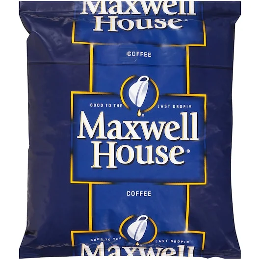 Maxwell House Regular Roast Whole Bean Coffee, 2 Pounds, 12 Per Case