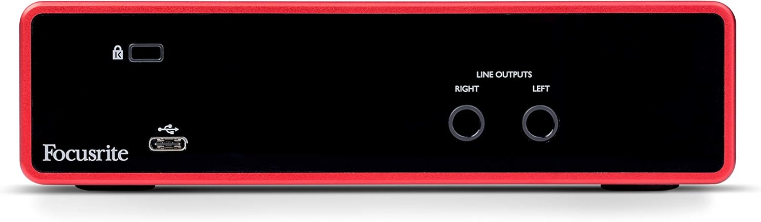 Focusrite Scarlett 2i2 Studio USB Audio Interface (3rd Gen) w/Deco Gear Recording Bundle