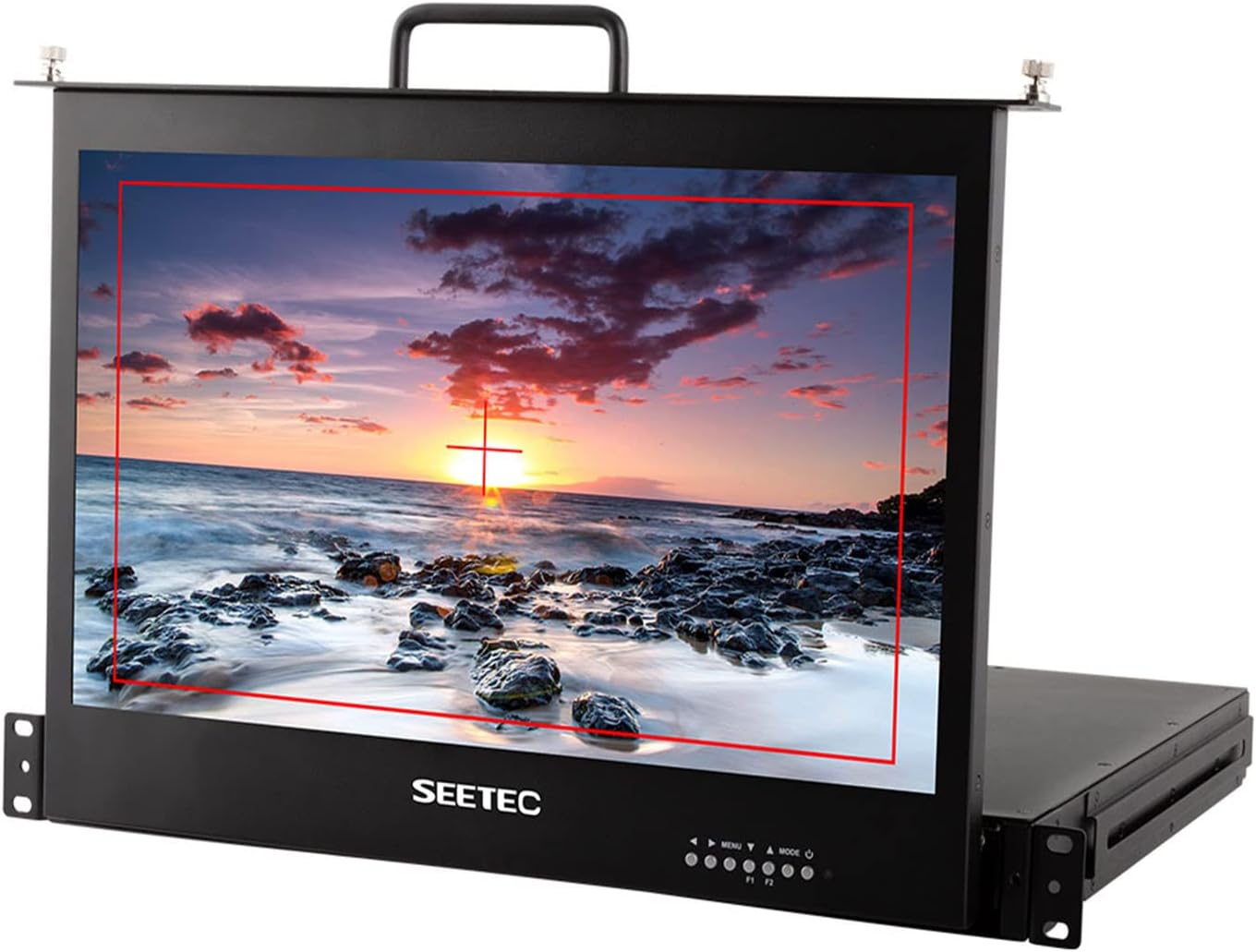 SEETEC 17.3 Inch Monitor 1RU Pull Out Rack Mount Monitor Full HD 1920x1080 SC173-HD-56(HDMI)