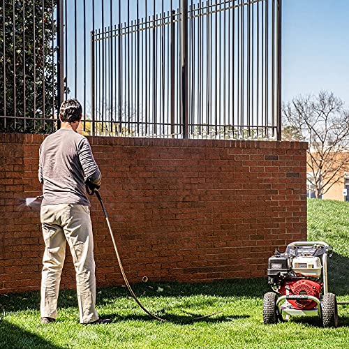 Simpson Cleaning 4200 PSI Gas Pressure Washer, 4.0 GPM Power Washer for Commercial Use, Honda GX390 Engine, 50-Foot Steel-Braided Hose, Aluminum Series, 49-State (ALH4240)