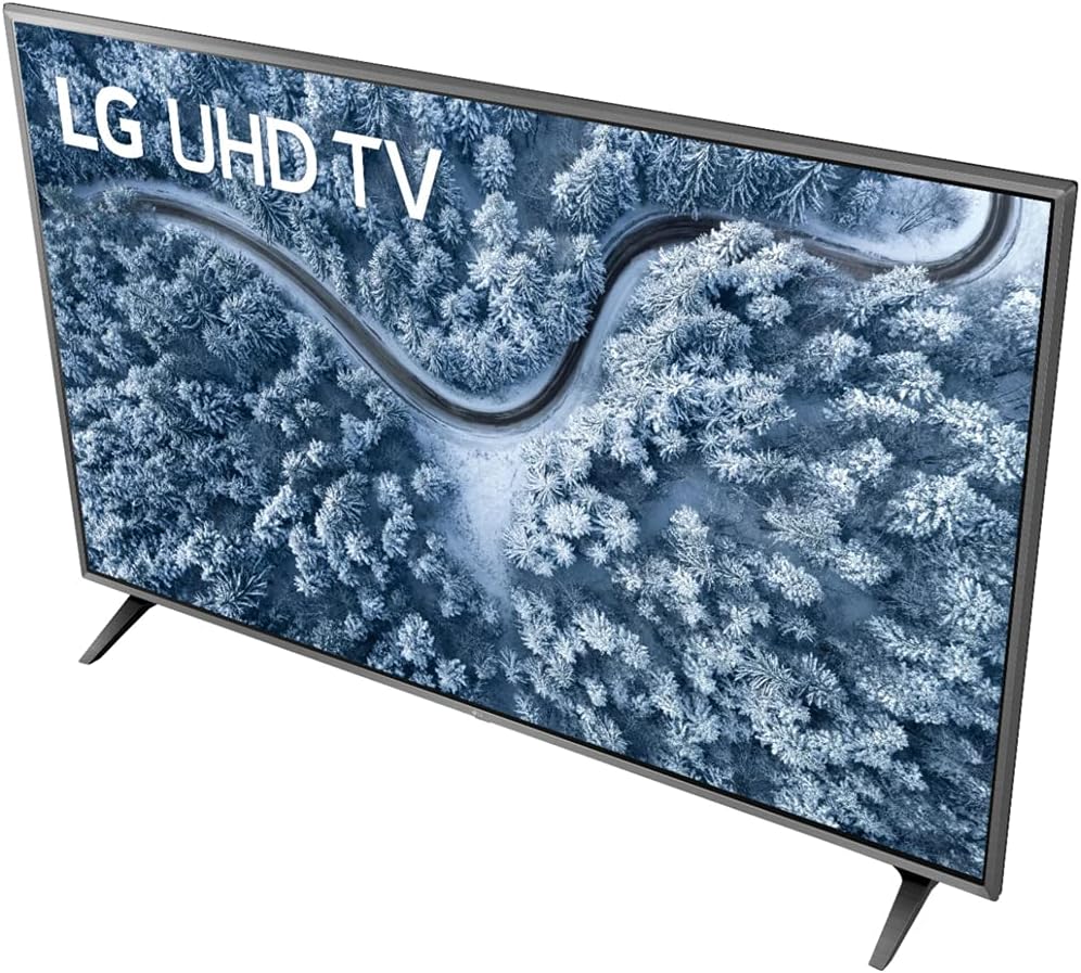 LG 75UP7070PUD 75 Inch LED 4K UHD Smart webOS TV (2021 Model) Bundle with Deco Gear Home Theatre Soundbar with Subwoofer, Wall Mount Accessory Kit, 6FT 4K HDMI 2.0 Cables and More