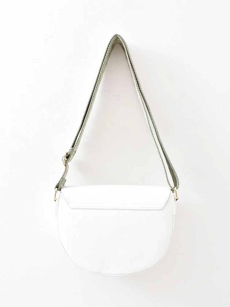 MAJESTIC LEGON Half Moon Shoulder Bag