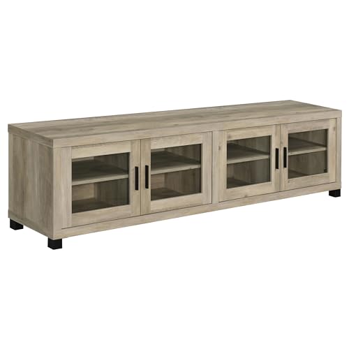 Coaster Sachin 3-Piece Entertainment Center, Antique Pine