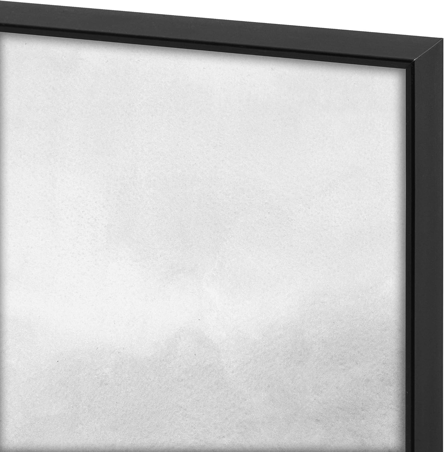 Framatics by MCS, Black Framatic Fineline 16x20 Inch Aluminum Frame with Shadow Mat for 11x14 Inch Photo, (302229), 16 x 20 11 x 14 Pack of 2