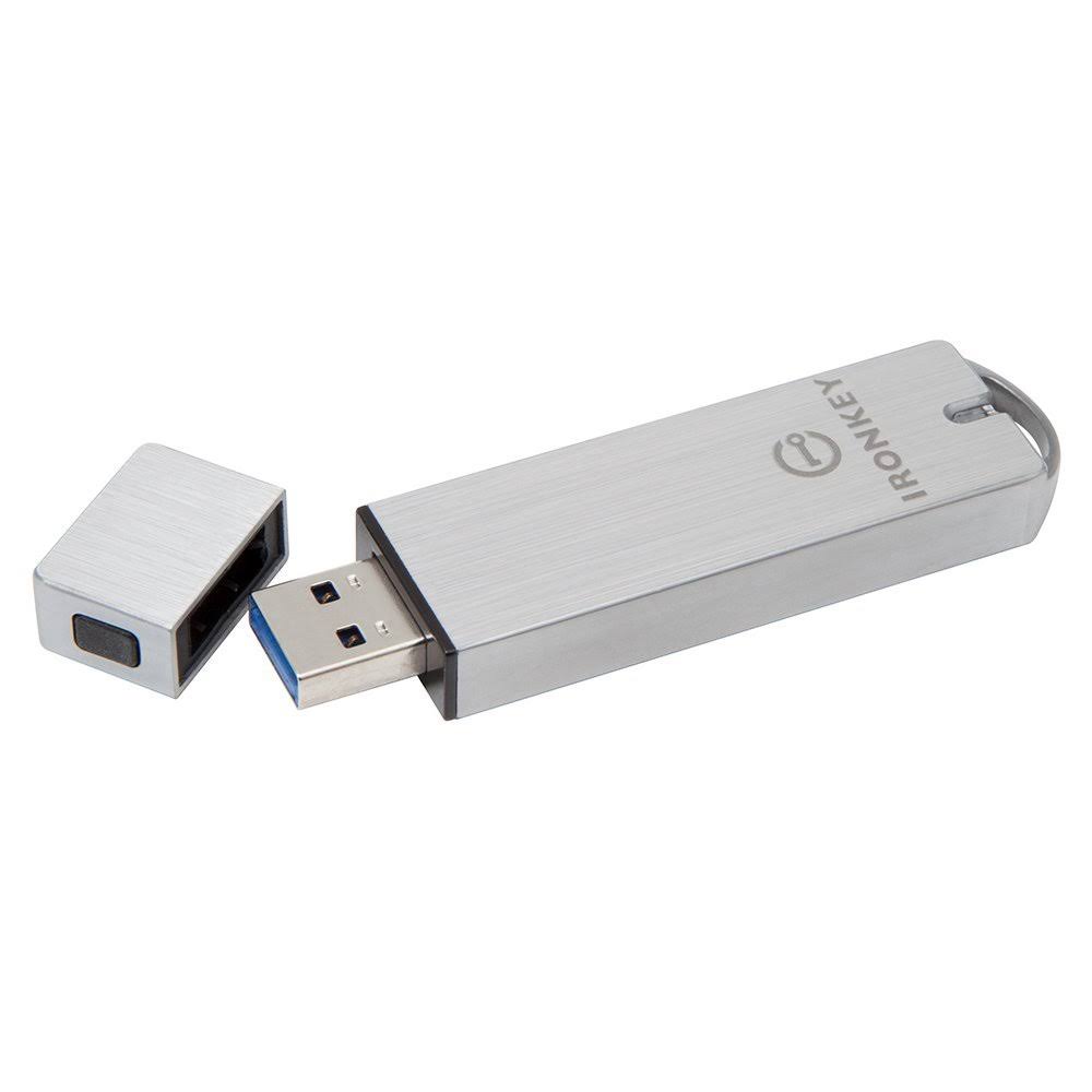 IronKey Basic S1000 128 GB Encrypted Flash Drive - USB 3.0