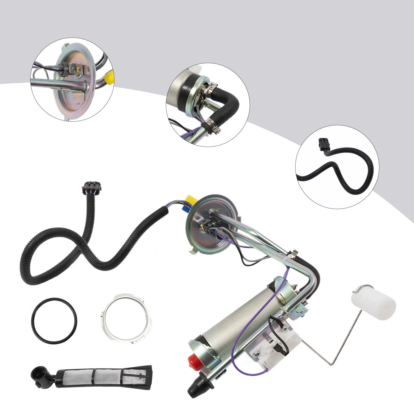 Miumaeov For Jeep Comanche MJ 1987-1990 Gas Tank Sending Unit with Fuel Pump Gasoline