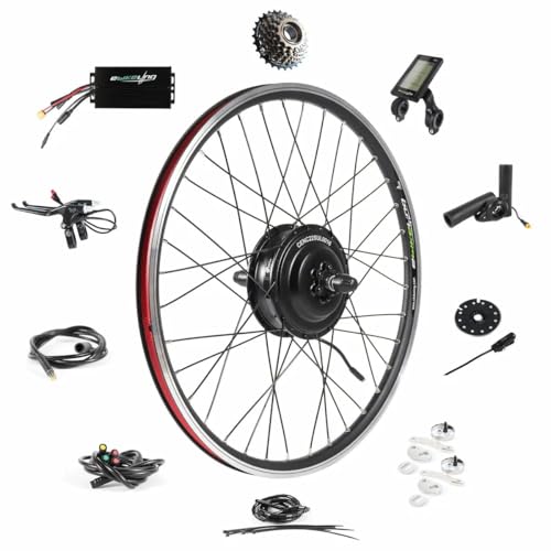 eBikeling Ebike Conversion Kit 48V 1200W, 26" Rear Waterproof Electric Bike Conversion Kit, Add On Electric Bike Kit, Transform Your Bicycle with High-Performance E-Bike Technology