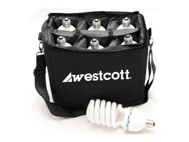 Westcott LampGuard Case for 6 CFL Lamps