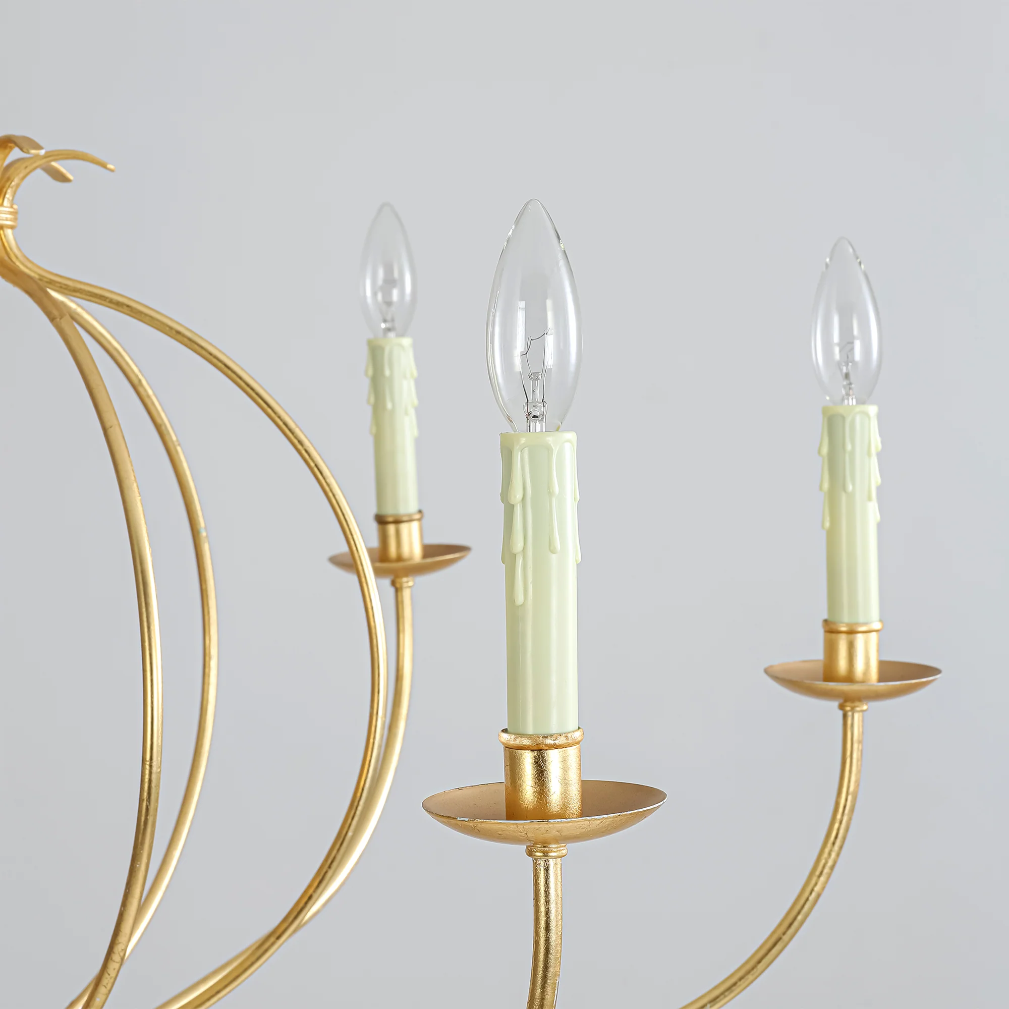 Dresqui 6-Light Dimmable Classic Candle Style Chandelier (33)